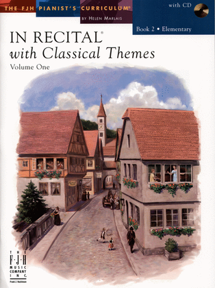 Book cover for In Recital, with Classical Themes - Book 2