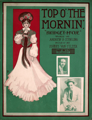 Book cover for Top O' the Mornin' "Bridget McCue"