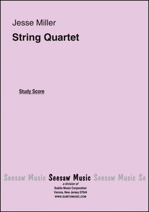 Book cover for String Quartet