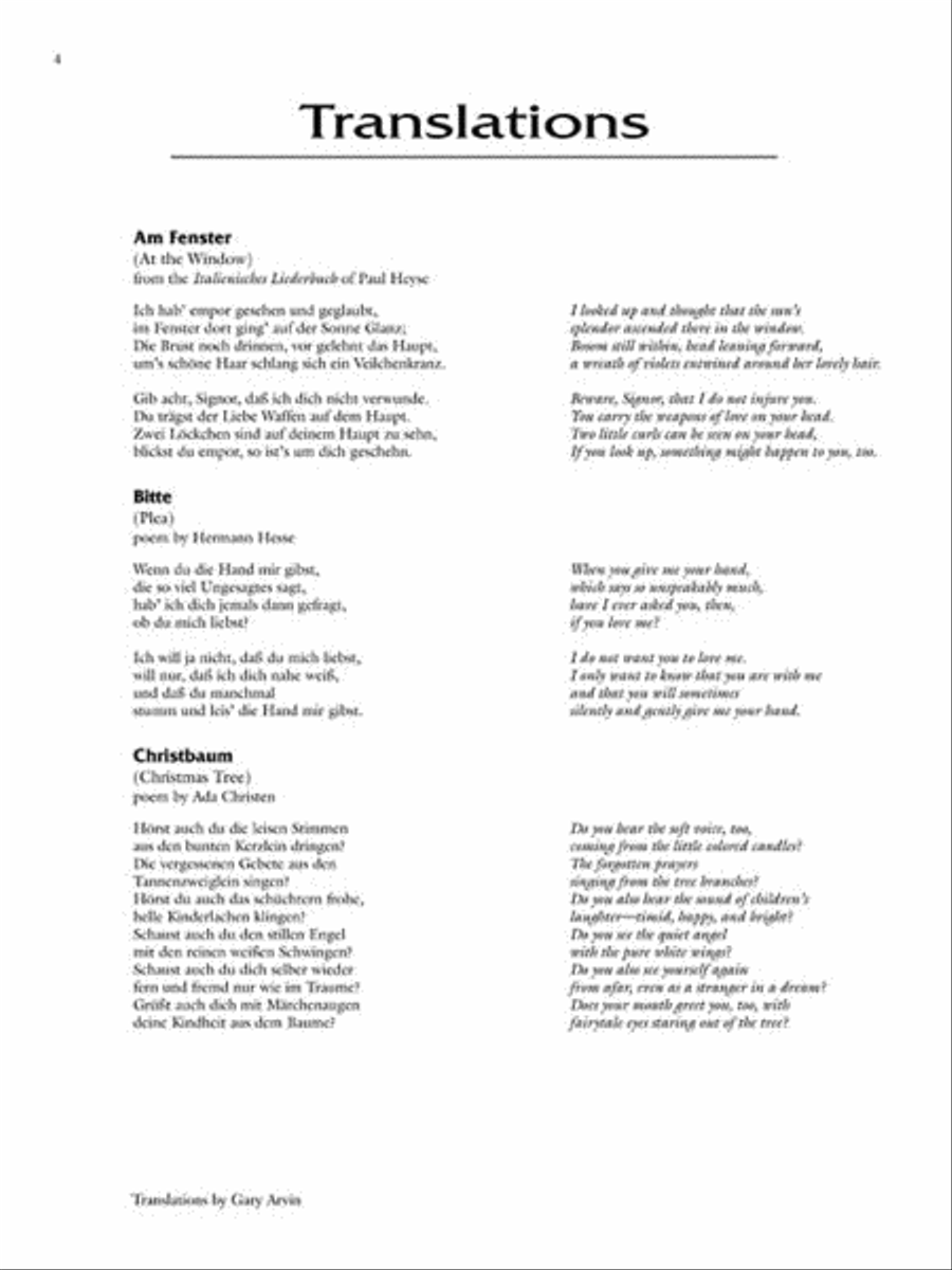 Joseph Marx – 30 Songs Voice scores gallery preview page 5