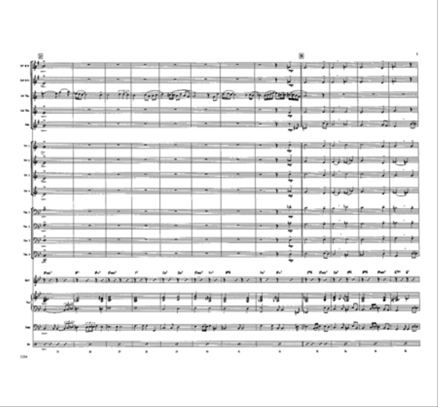 America the Beautiful Jazz Ensemble scores gallery preview page 4