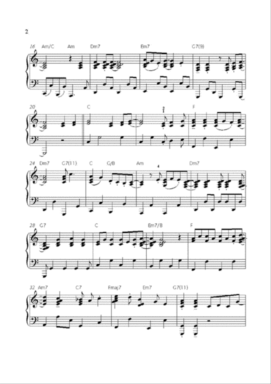 You've Got A Friend Piano Solo scores gallery preview page 3