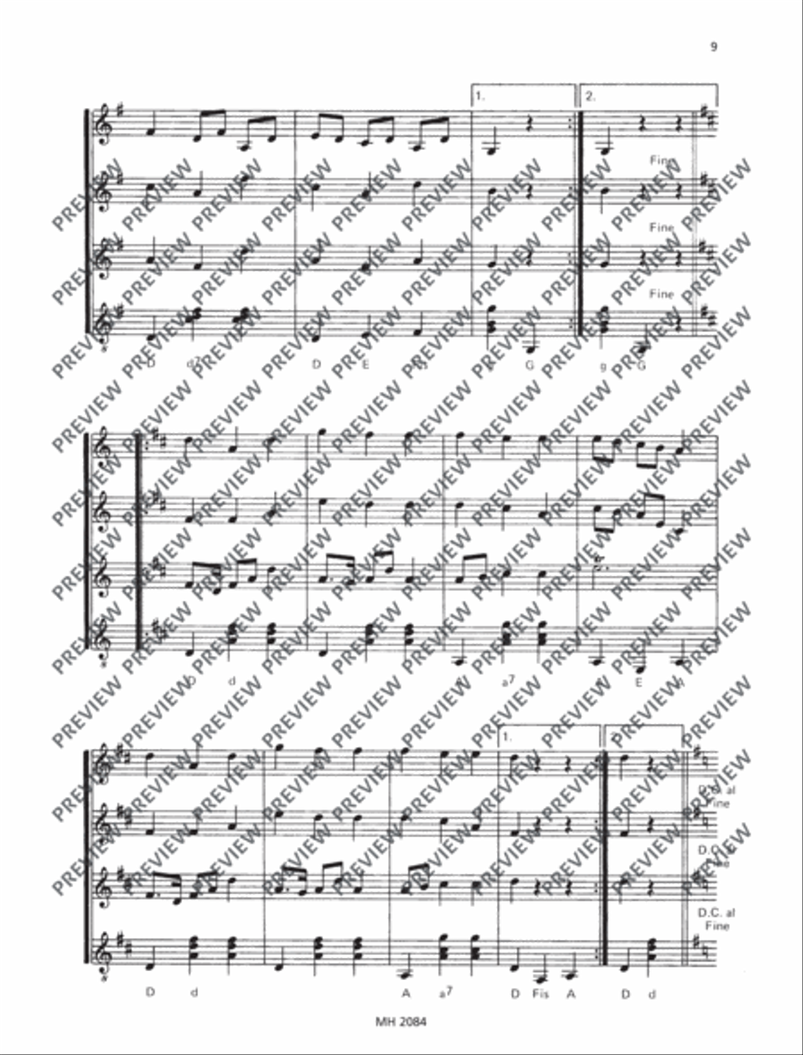 Hackbrett und Flöte Hackbrett und Flöte Flute scores gallery preview page 10