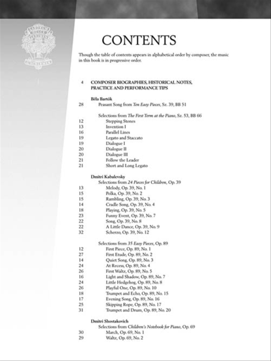 The 20th Century - Elementary Level Piano Solo scores gallery preview page 3