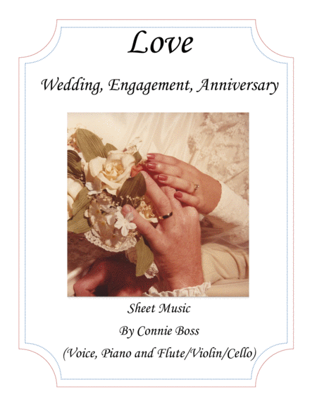 Love Book - Wedding, Engagement & Anniversary - Voice, Piano and optional instruments image number null
