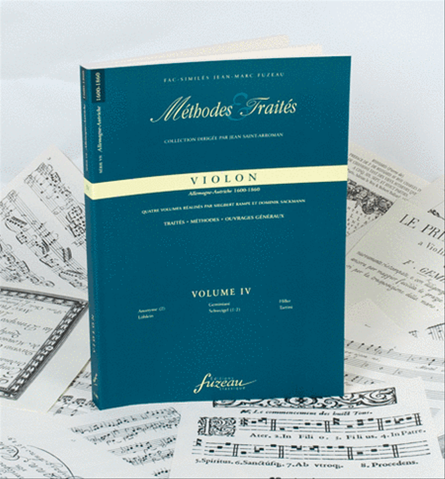 Methods & Treatises Violin - Volume 4 - Germany-Austria - 1600-1800 Violin scores gallery preview page 1