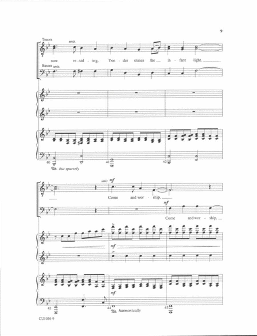 Angels from the Realms of Glory - TTBB TTBB scores gallery preview page 22