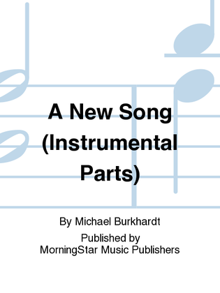 Book cover for A New Song (Instrumental Parts)