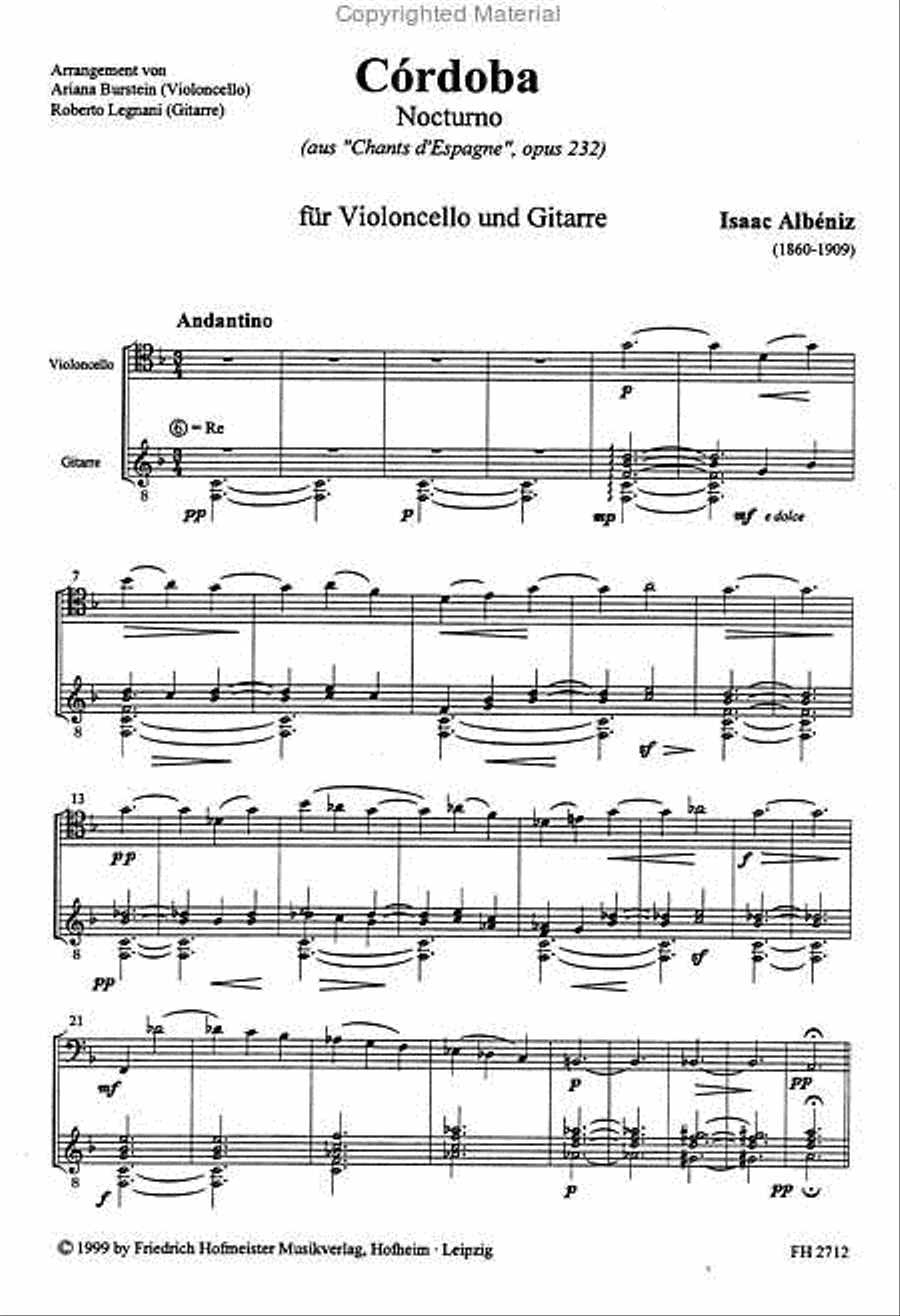 Cordoba Cello scores gallery preview page 3
