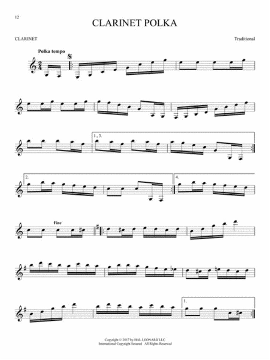 First 50 Songs You Should Play on the Clarinet