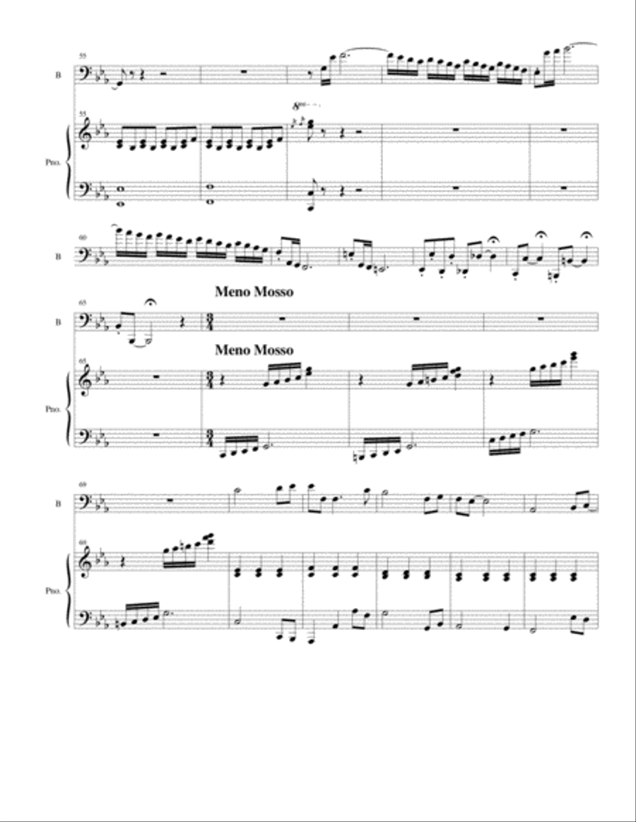 Departure Bassoon scores gallery preview page 4