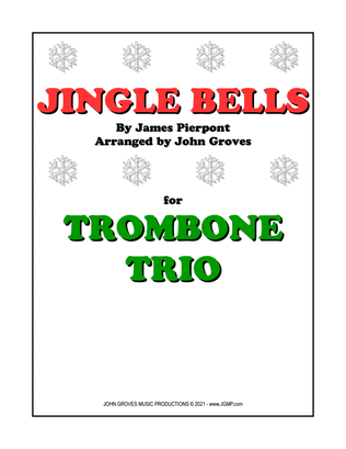 Book cover for Jingle Bells - Trombone Trio