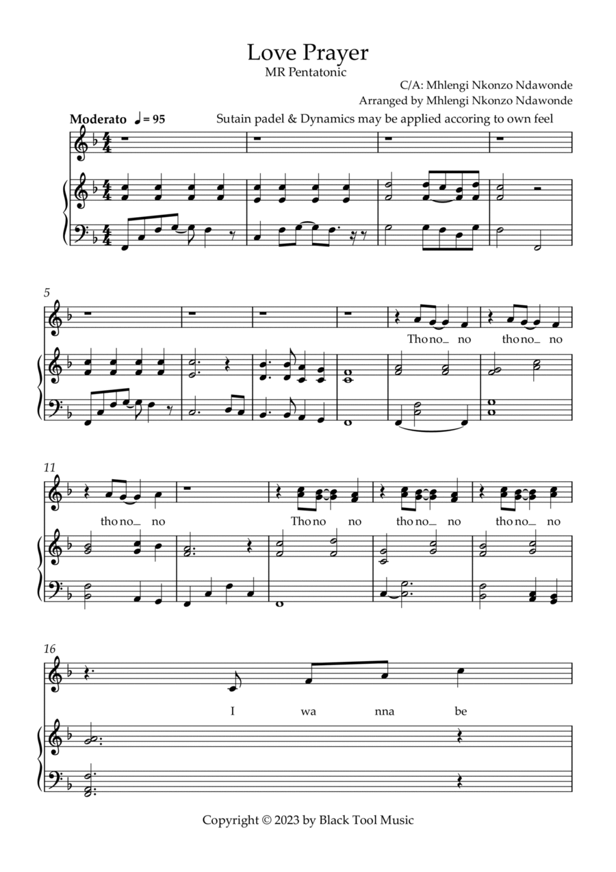 Love Prayer Love Prayer String Duet scores gallery preview page 1