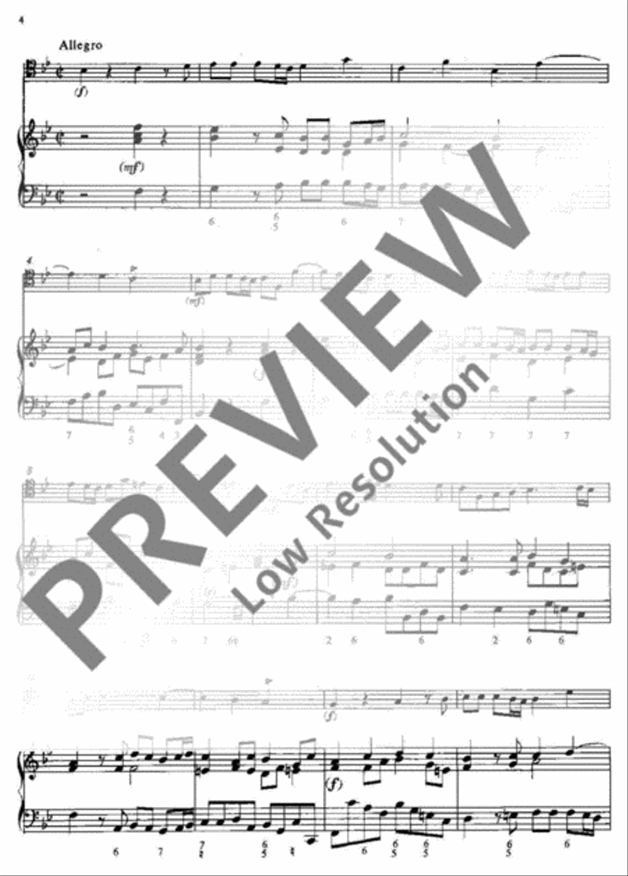 Sonata Cello Solo scores gallery preview page 5