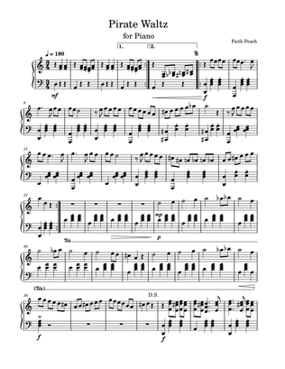 Pirate Waltz (for Piano)