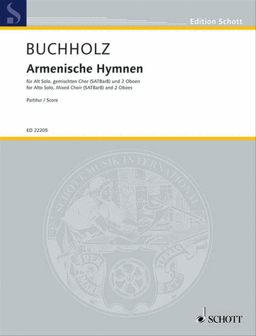 Armenische Hymnen Armenische Hymnen SATBarB scores gallery preview page 1