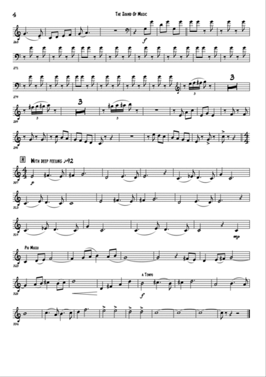 The Sound Of Music String Quartet scores gallery preview page 4