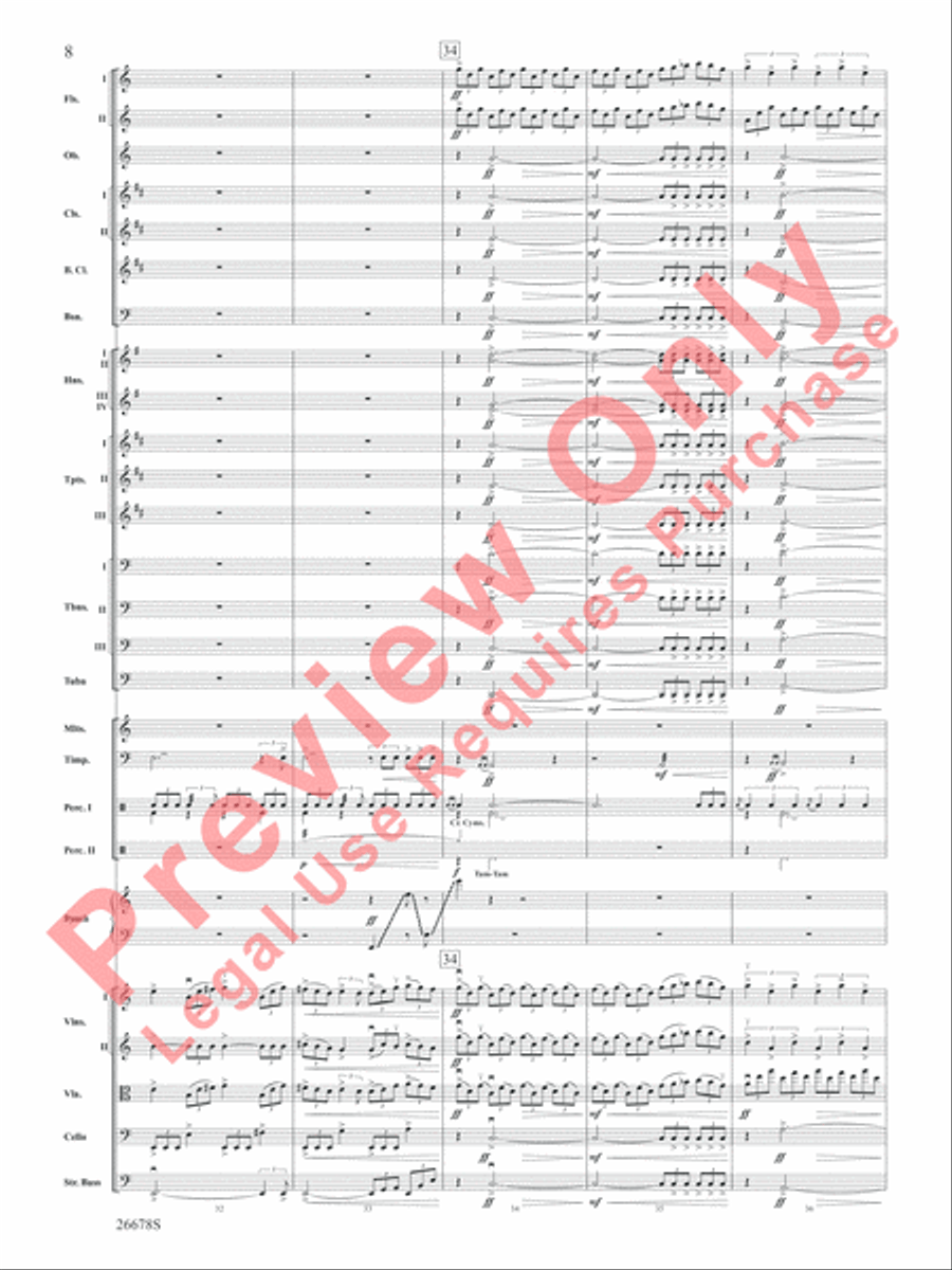 Suite from Video Games Live Full Orchestra scores gallery preview page 9