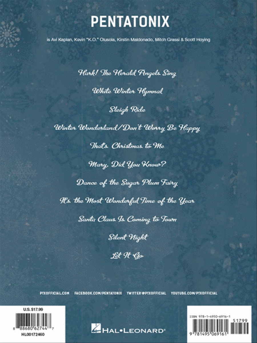 Pentatonix – That's Christmas to Me Piano, Vocal, Guitar scores gallery preview page 6