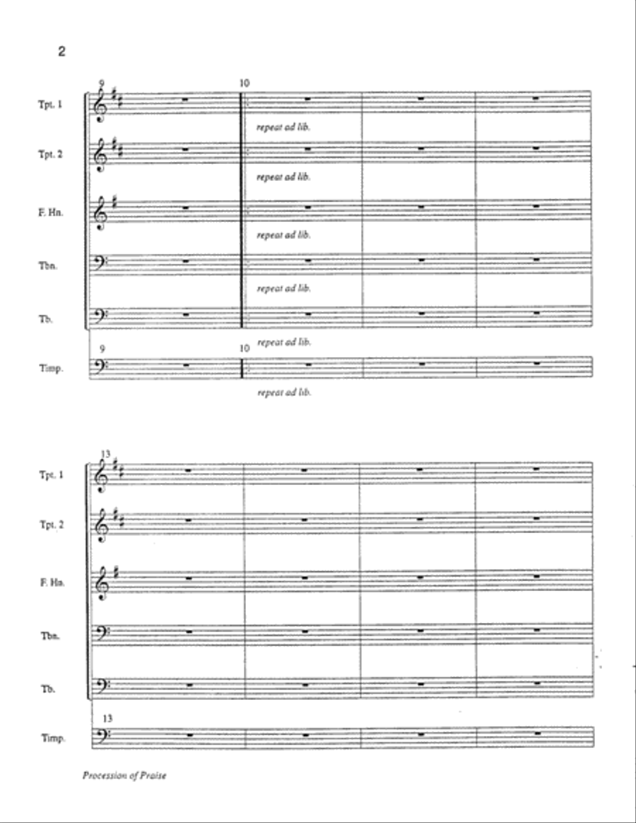 Procession of Praise 5-Octaves scores gallery preview page 3