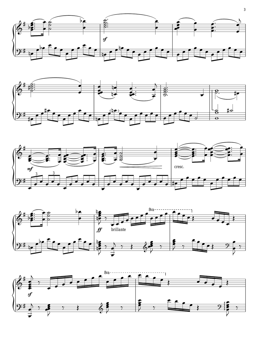 Warsaw Concerto Acoustic Guitar scores gallery preview page 3