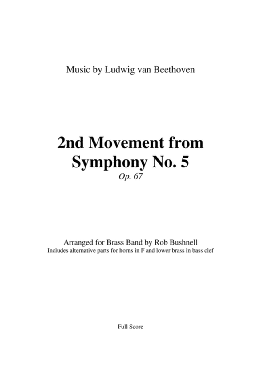 2nd Movement from Symphony No. 5 (Beethoven) - Brass Band