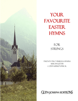 Book cover for Your Favorite Easter Hymns for Strings