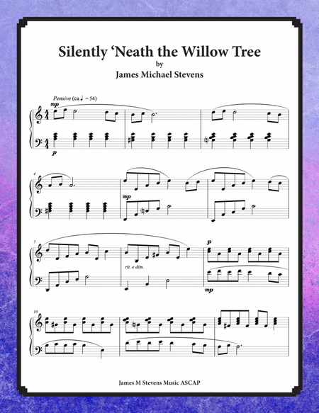 Silently 'Neath the Willow Tree image number null