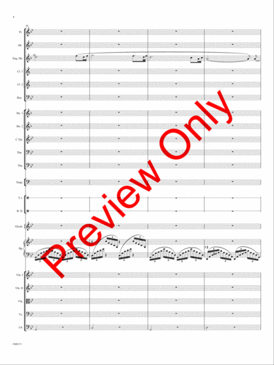 Anishinaabeg Rhapsody Orchestra scores gallery preview page 7