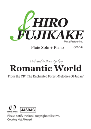 Book cover for Romantic World (Flute+Piano)