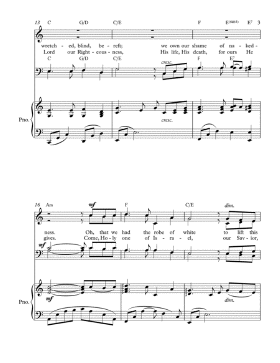 Laodicean Plea 4-Part scores gallery preview page 4