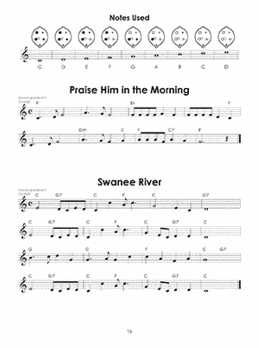 First Lessons Ocarina Ocarina scores gallery preview page 3