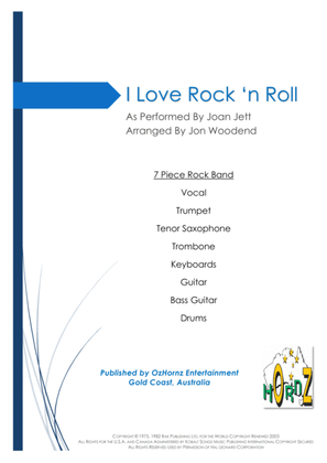 Book cover for I Love Rock 'N Roll
