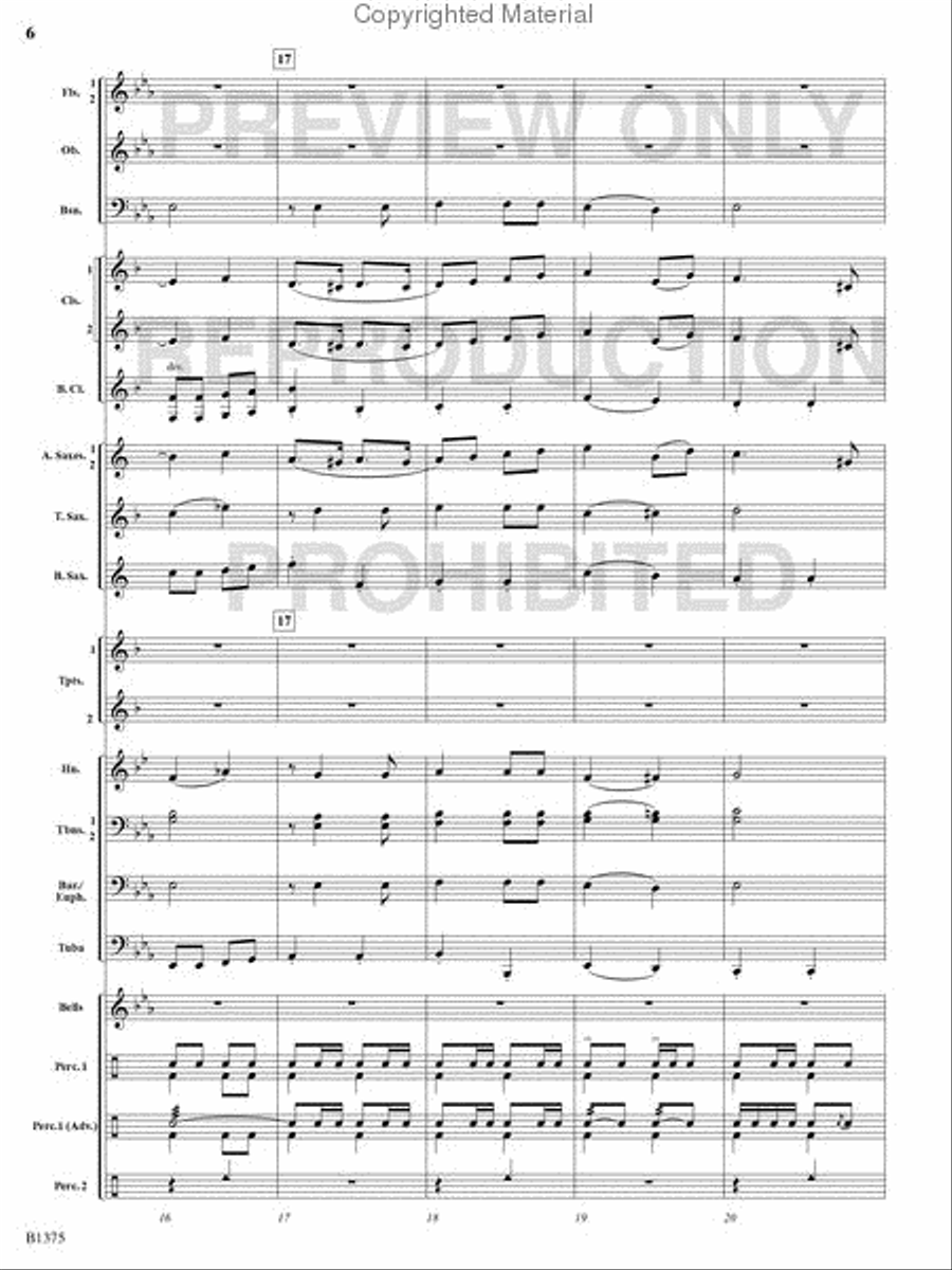 Excelsior! Concert Band scores gallery preview page 5