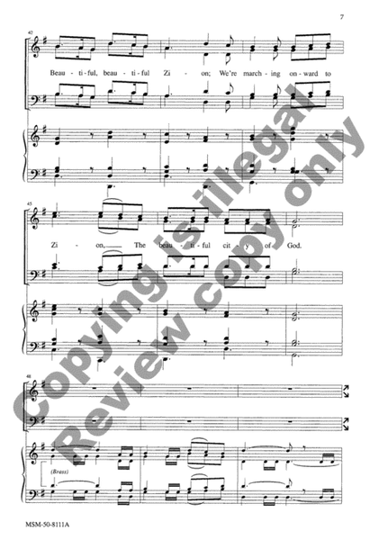 Marching to Zion (Choral Score) image number null
