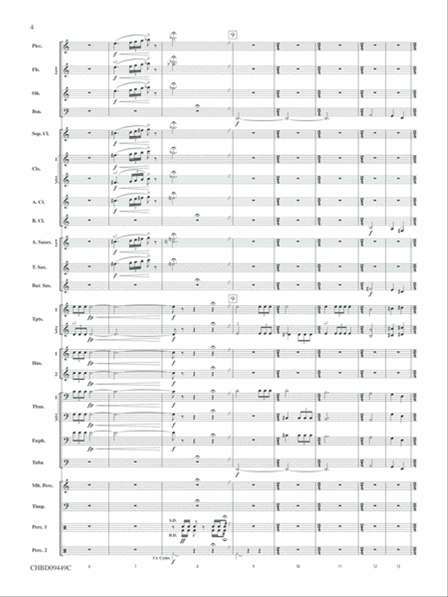 Psalm 46: Score Concert Band scores gallery preview page 4
