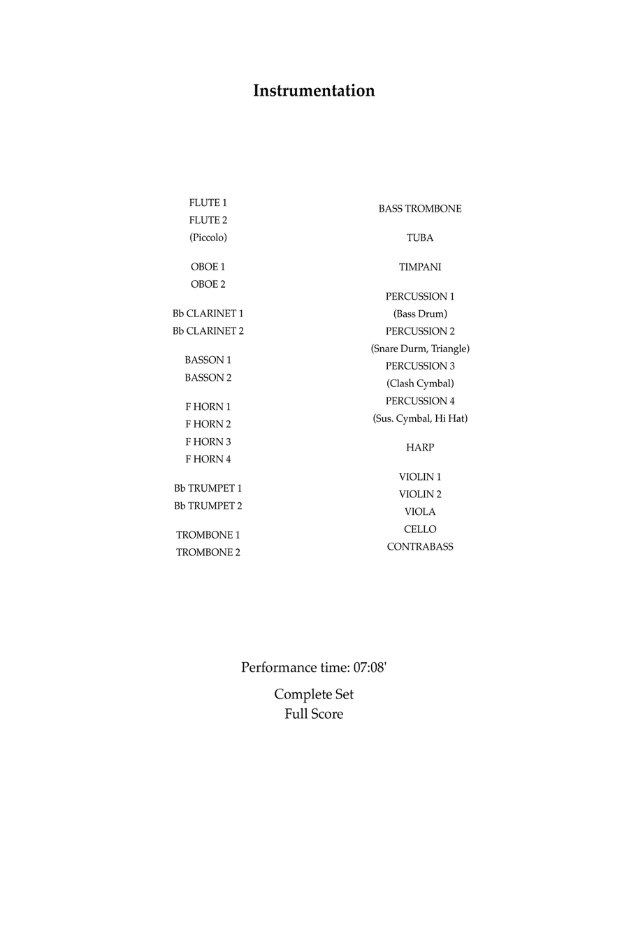 Suite Full Orchestra scores gallery preview page 3