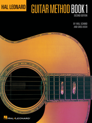 Book cover for Hal Leonard Guitar Method Book 1