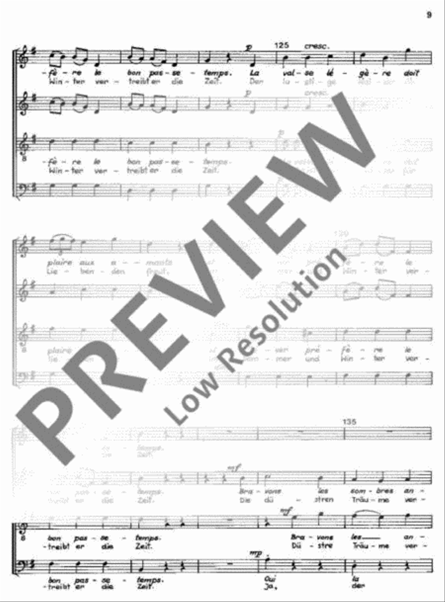 Valse avec choeur Valse avec choeur TB scores gallery preview page 10
