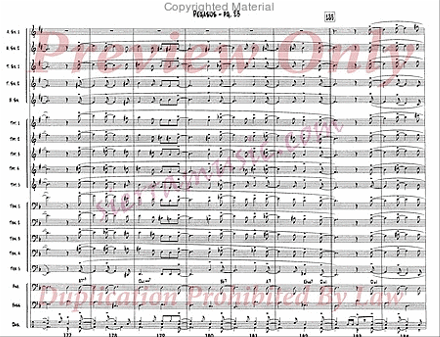 Pegasus Pegasus Jazz Ensemble scores gallery preview page 24
