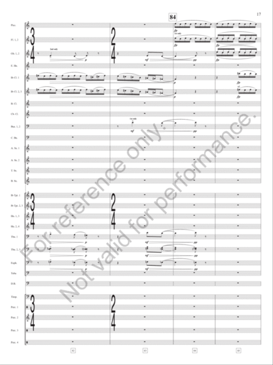 Arkansas Traveler Arkansas Traveler Concert Band scores gallery preview page 18
