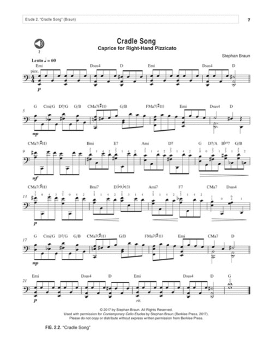 Contemporary Cello Etudes image number null