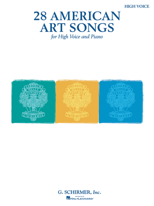 Book cover for 28 American Art Songs