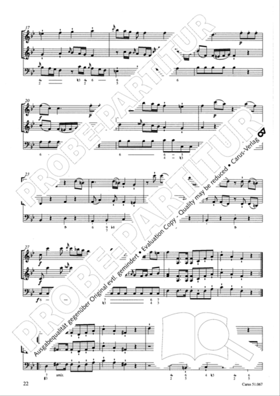 Church Sonatas Collection / Songbook scores gallery preview page 23
