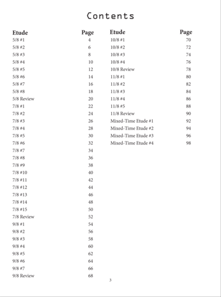 Achieving Guitar Artistry - Odd-Time Etudes