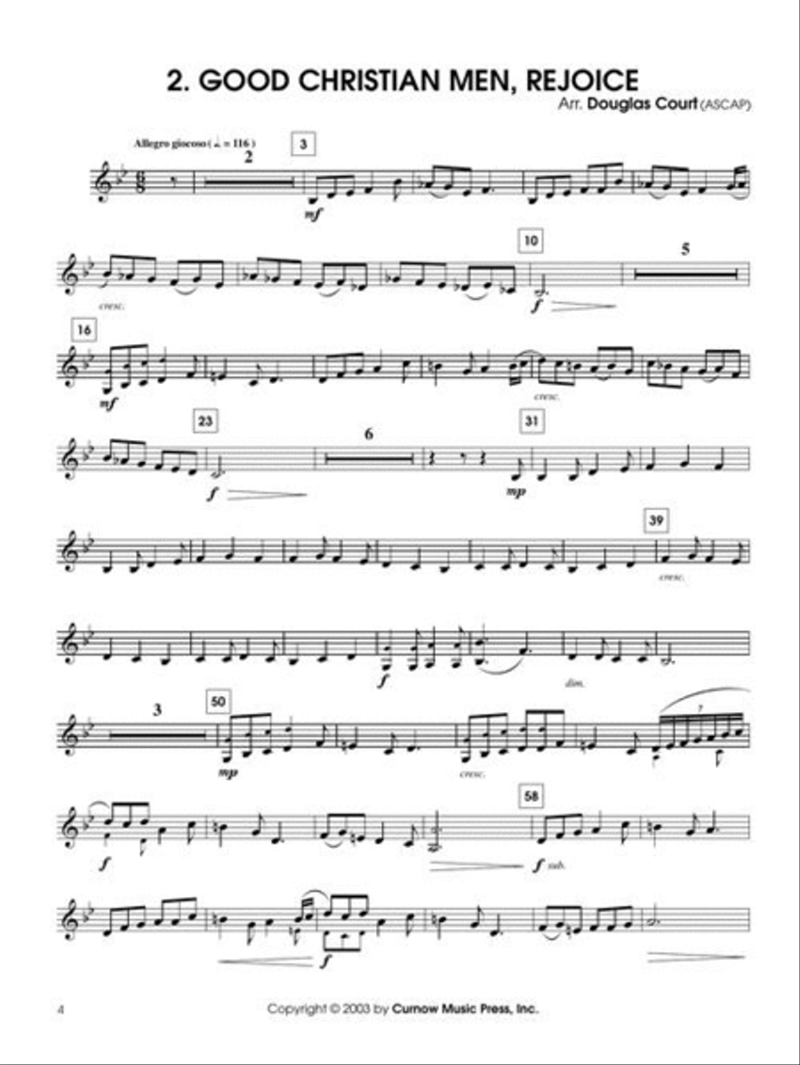 Great Carols Horn scores gallery preview page 6