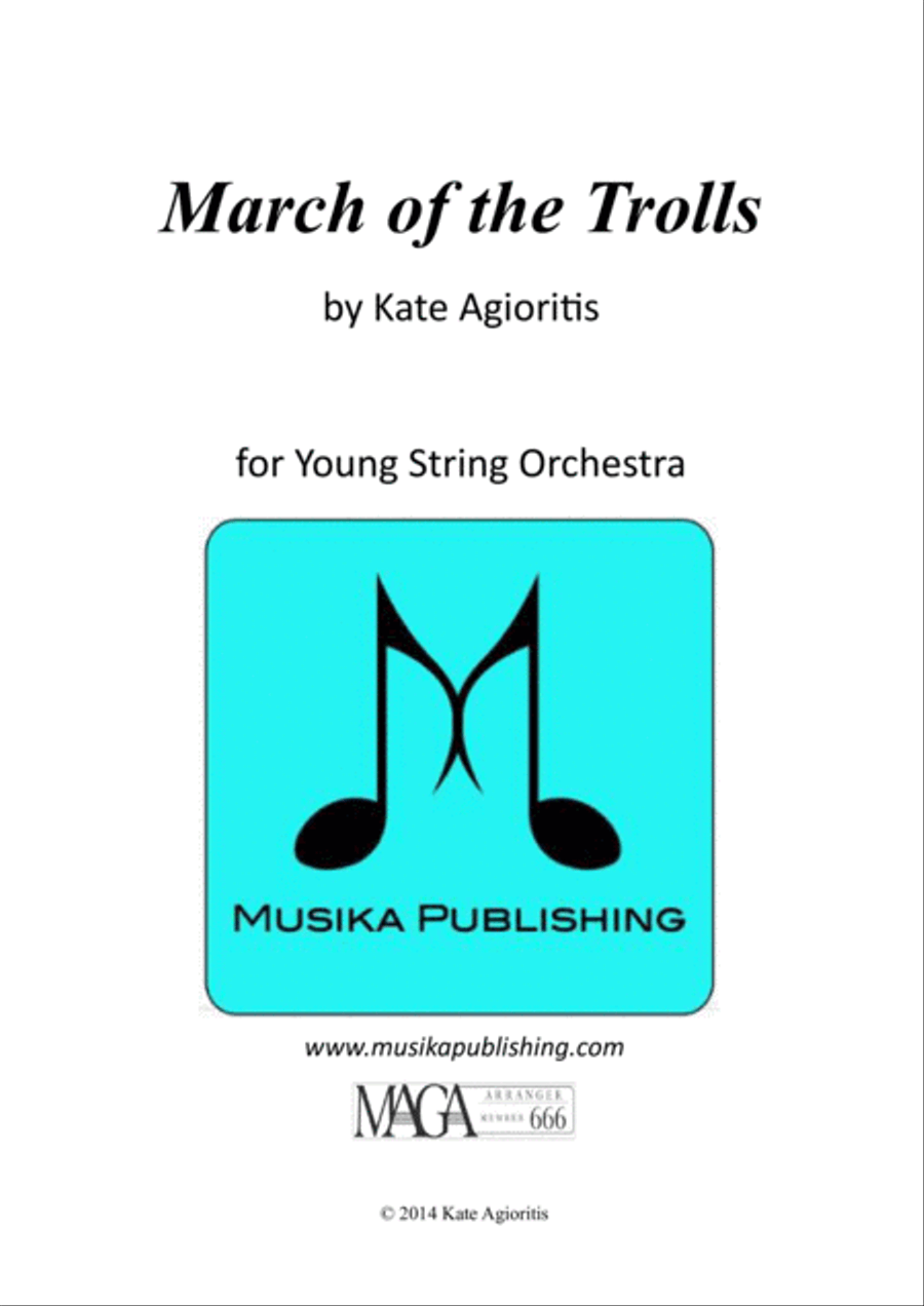 March of the Trolls - String Orchestra String Orchestra scores gallery preview page 3