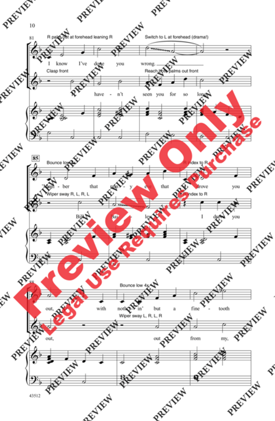 Bill Bailey Bill Bailey 2-Part scores gallery preview page 9