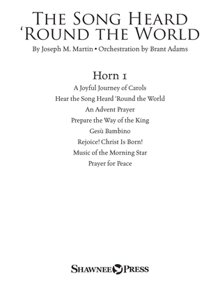 Book cover for The Song Heard 'Round the World - F Horn 1