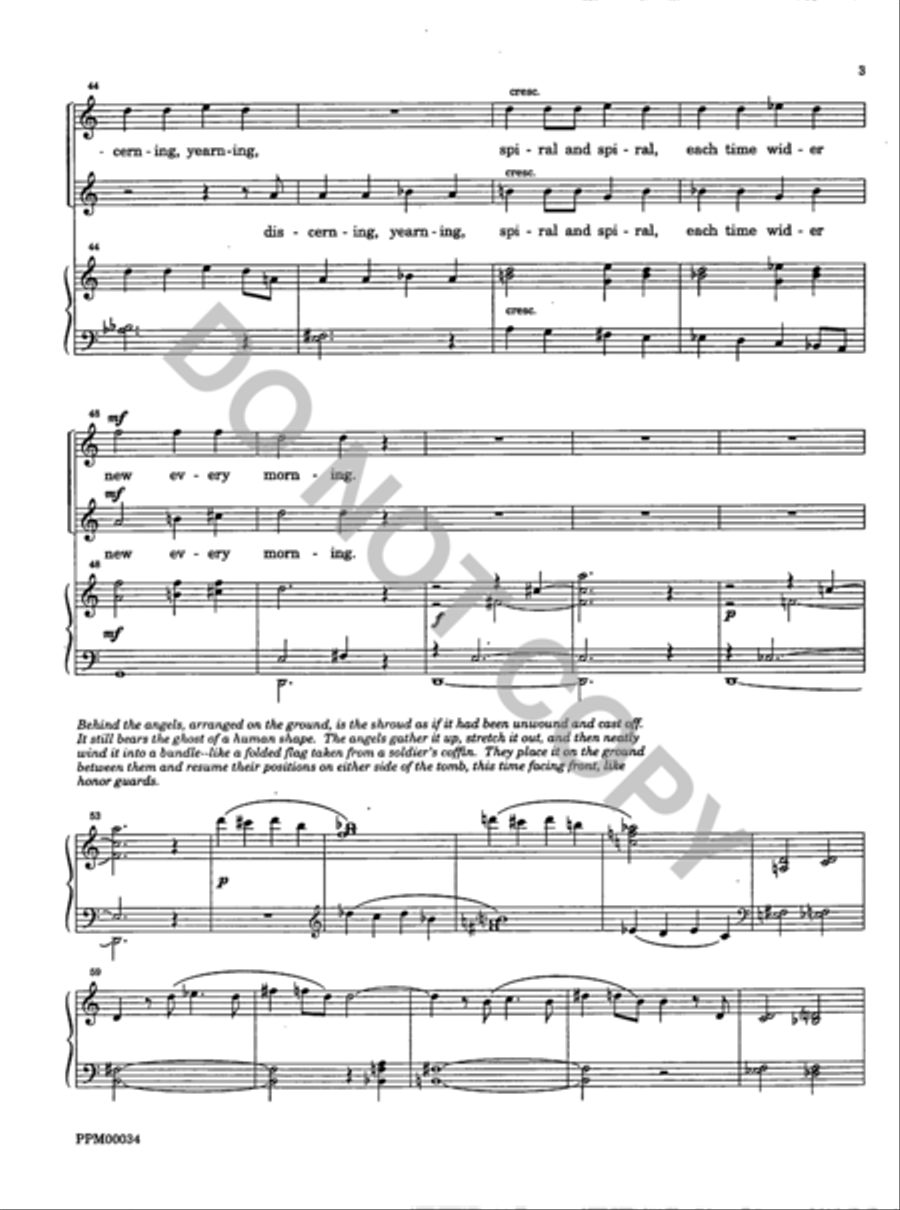 Magdalen at the Tomb Magdalen at the Tomb Choir scores gallery preview page 4
